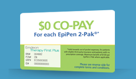 Epipen Co-Pay Card