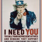 Uncle Sam needs you to join the fight! Click here for full-sized flyer!