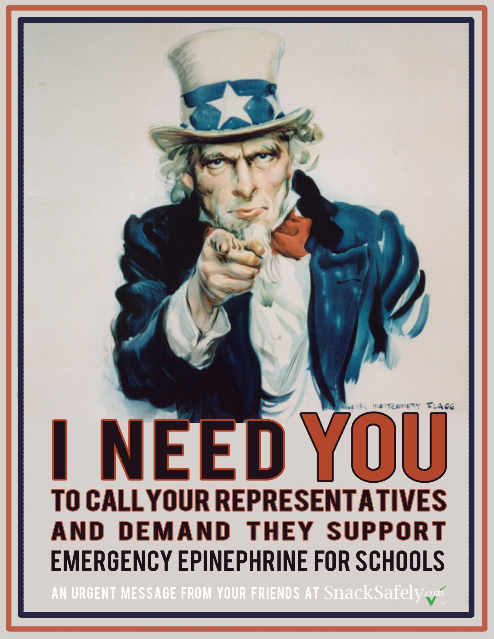 Uncle Sam needs you to join the fight! Click here for full-sized flyer!
