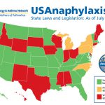 USAnaphylaxis Map from AANMA