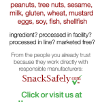 Allergence by SnackSafely.com