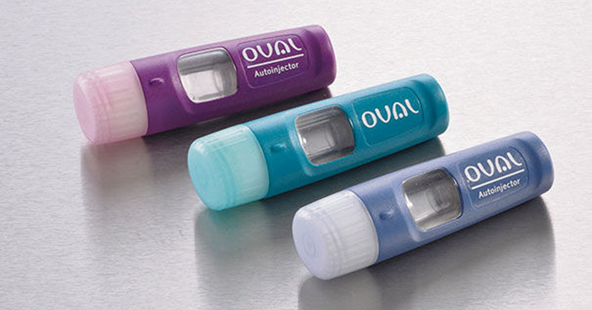 Oval Auto-Injector