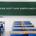 Don't have anaphylaxis here!