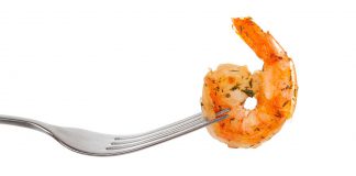 Shrimp on Fork