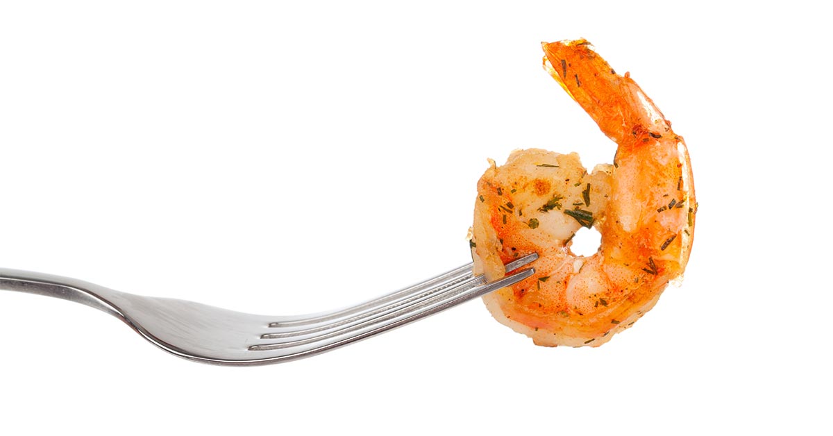 Shrimp on Fork