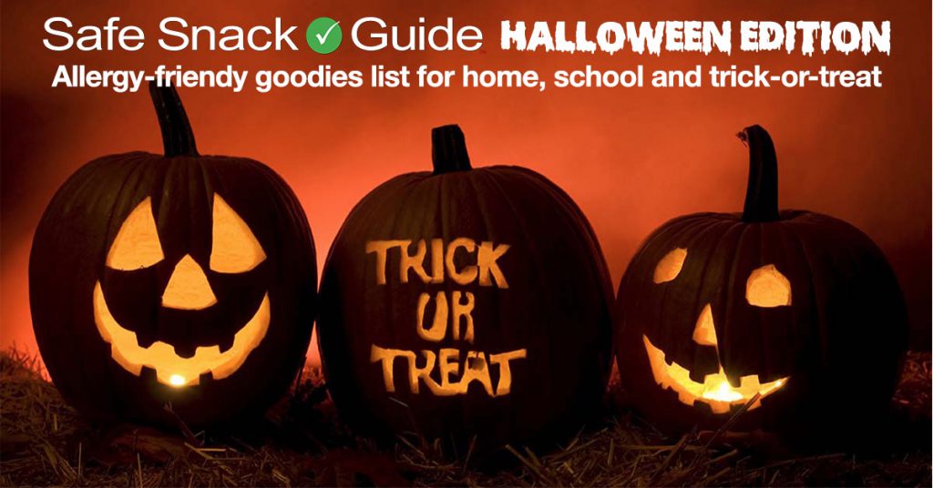 Safe Snack Guide Halloween 2017 Edition