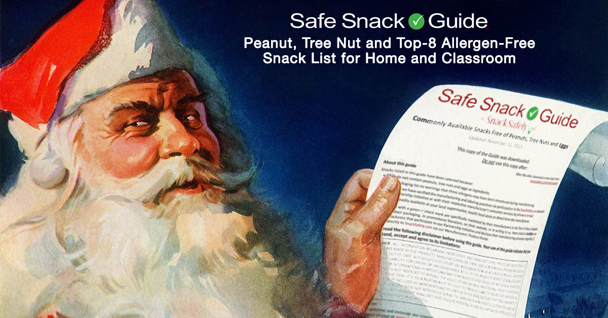 The Holiday Edition of the Safe Snack Guide