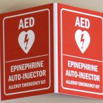Emergency Epinephrine Sign