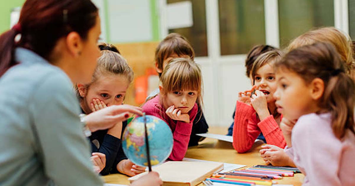 Teacher and Students