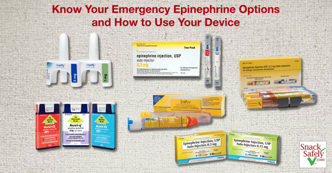 Epinephrine Options