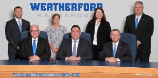 Weatherford TX ISD Board of Trustees