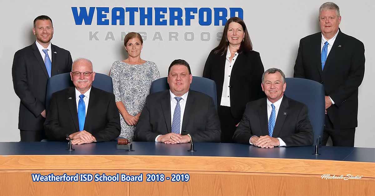 Weatherford TX ISD Board of Trustees