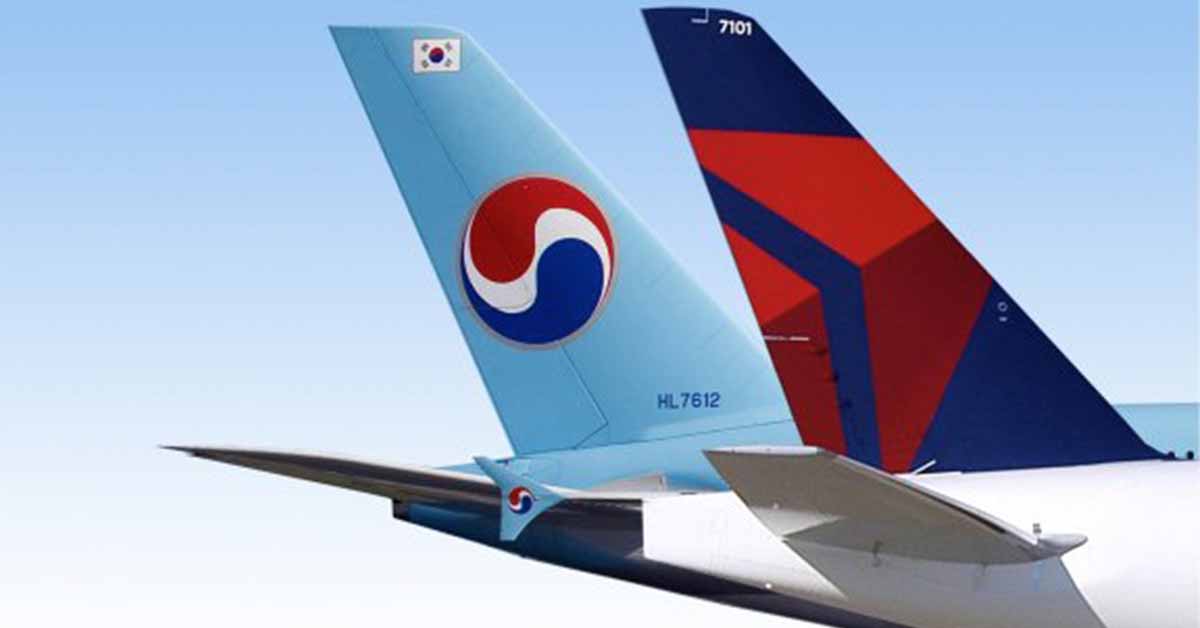 Korean Air + Delta