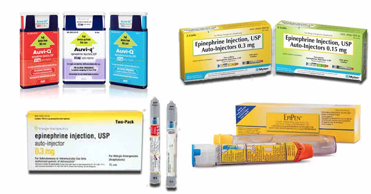 Epinephrine Auto-Injectors