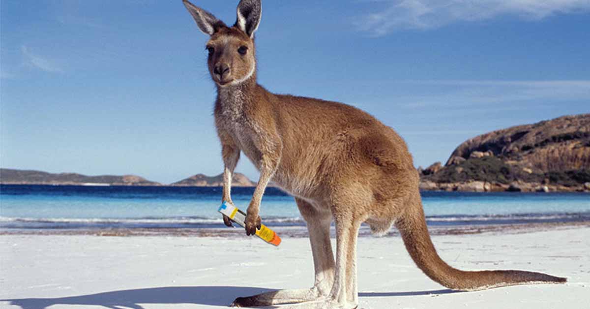 Kangaroo with Auto-Injector