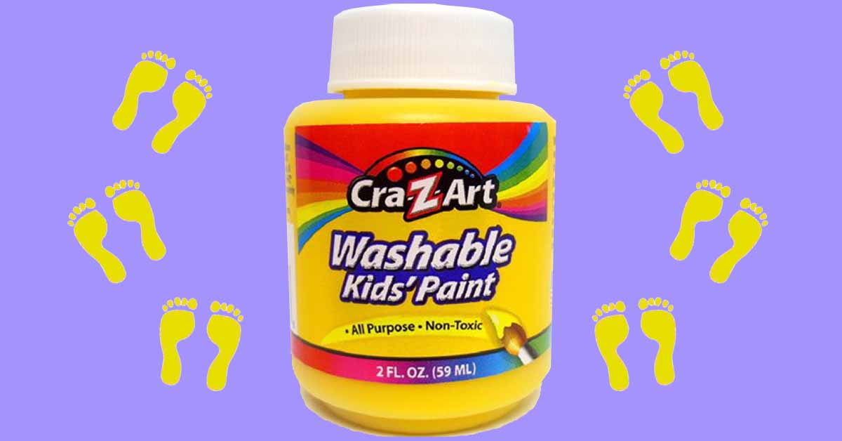 Cra-Z-Art Yellow Kid's Paint