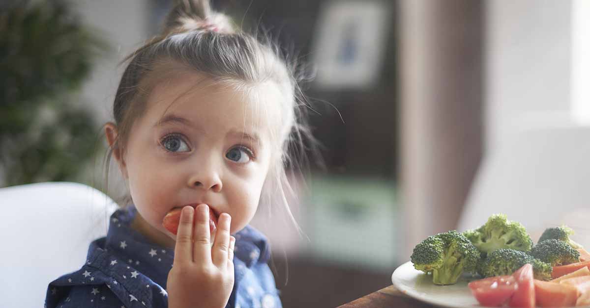 Girl Eating