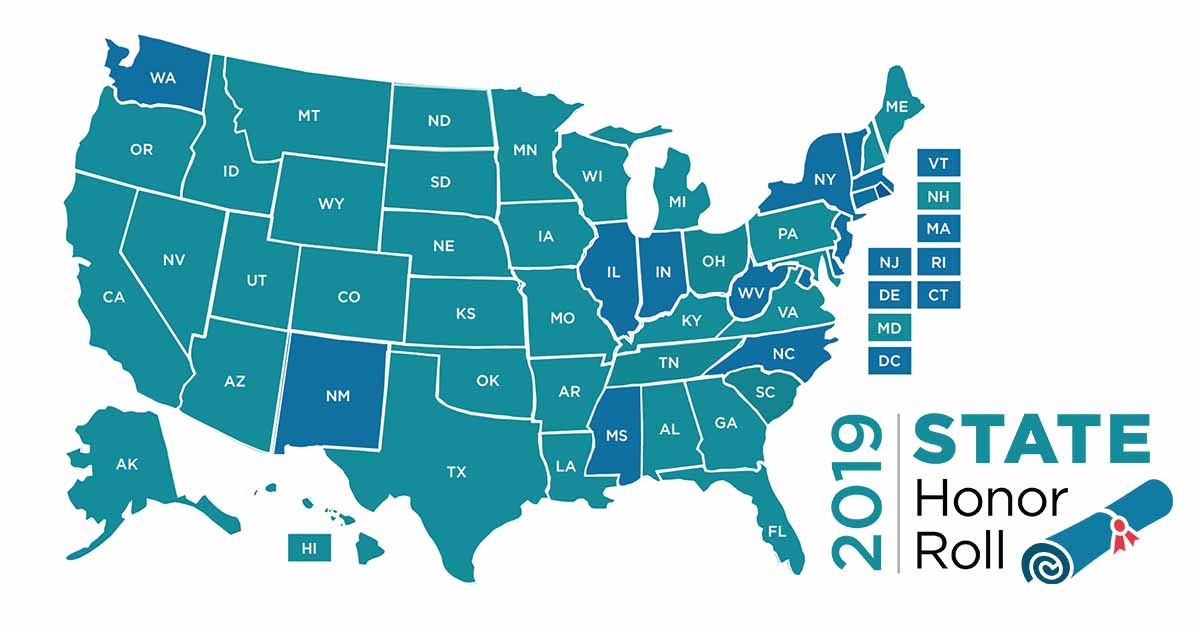 Asthma and Allergy Foundation of America Announces 2019 State Honor