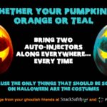 Halloween Orange or Teal