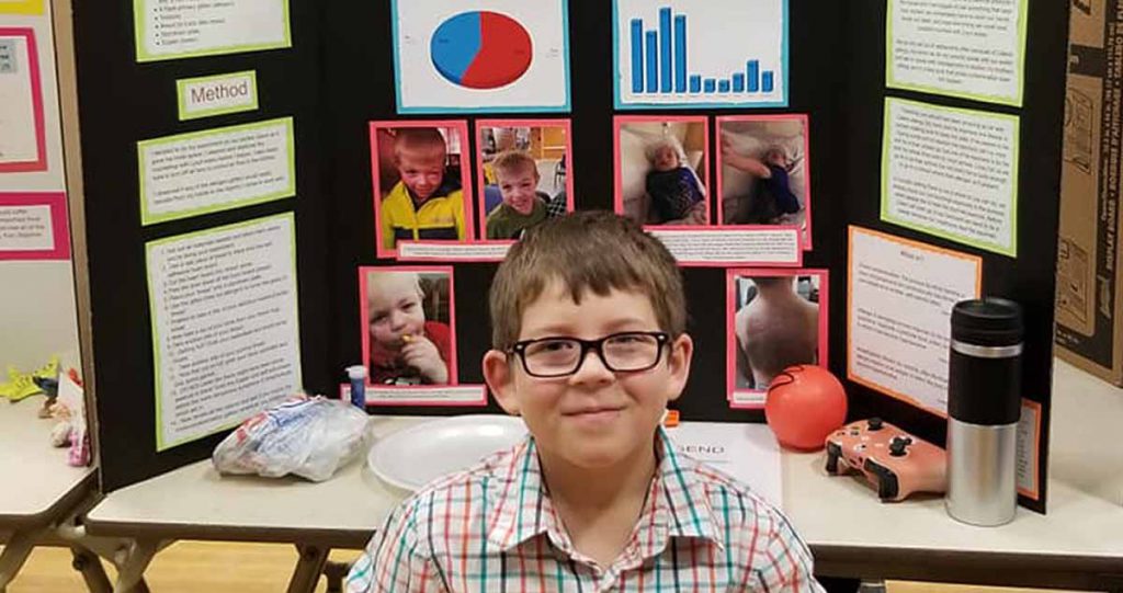 Brilliant 4th Grader Presents His Science Project to Teach You All ...