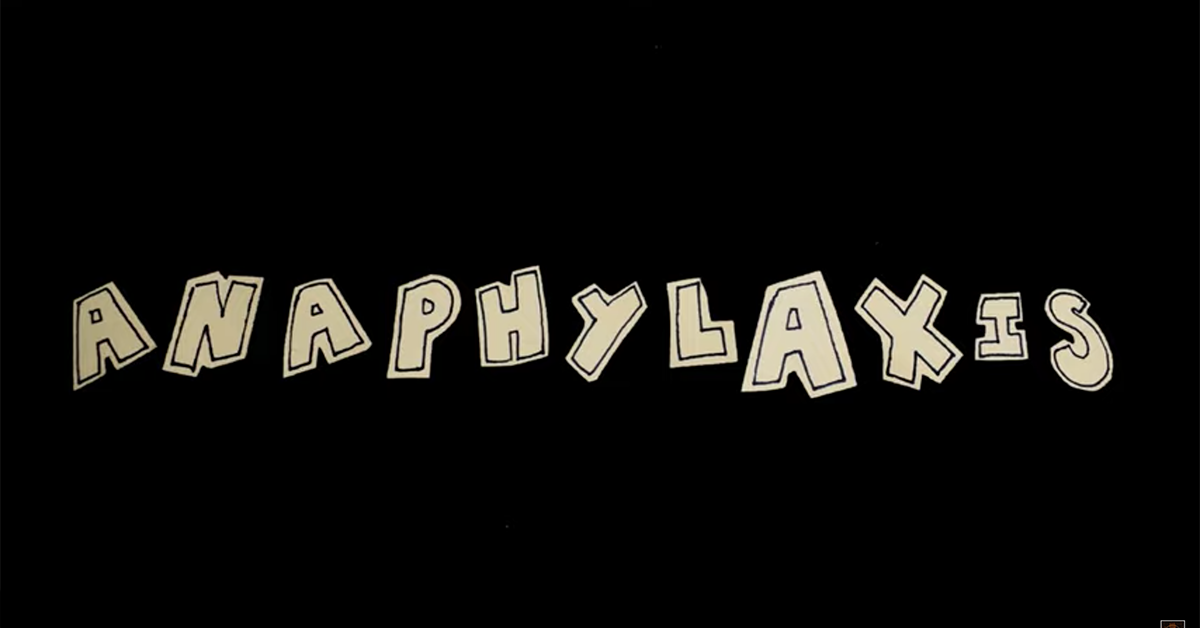 Anaphylaxis Music Video