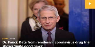 Dr Fauci Remdesivir Announcement