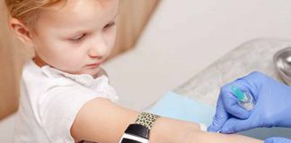 Child Undergoing Blood Draw