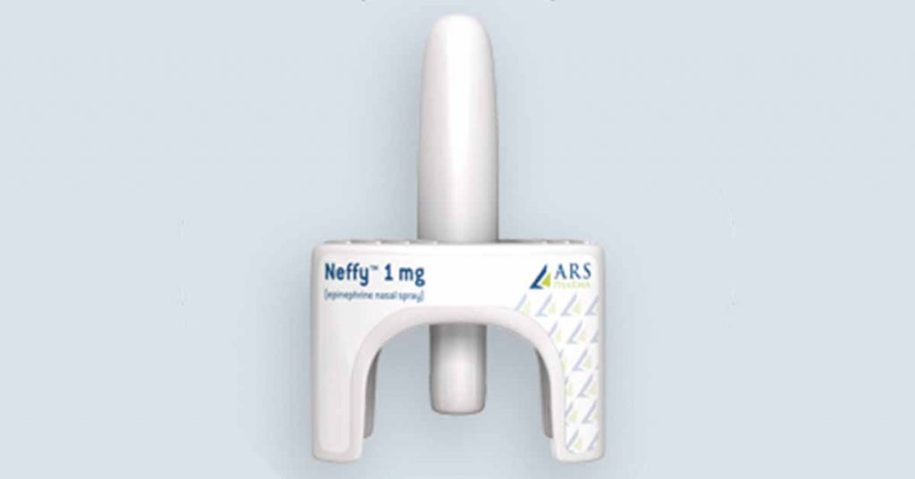 Neffy Intranasal Epinephrine Device