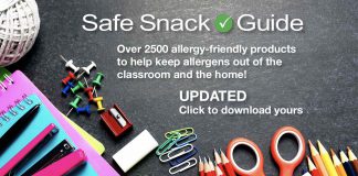 Safe Snack Guide and Allergence Update!