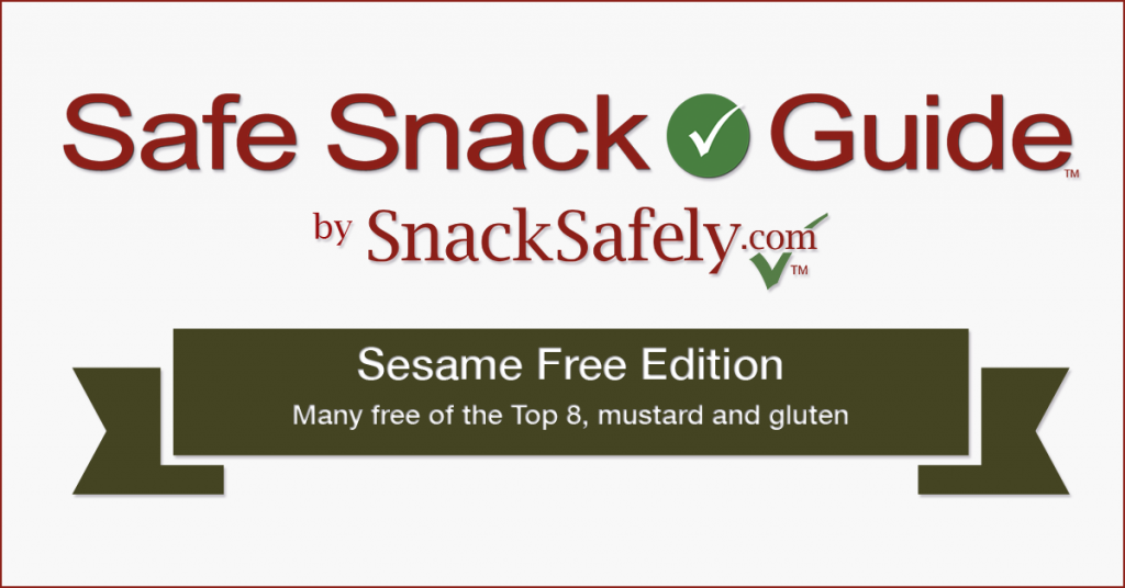 Safe Snack Guide — Sesame Free Edition