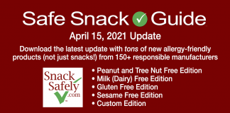 Safe Snack Guide Update