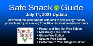 Safe Snack Guide!