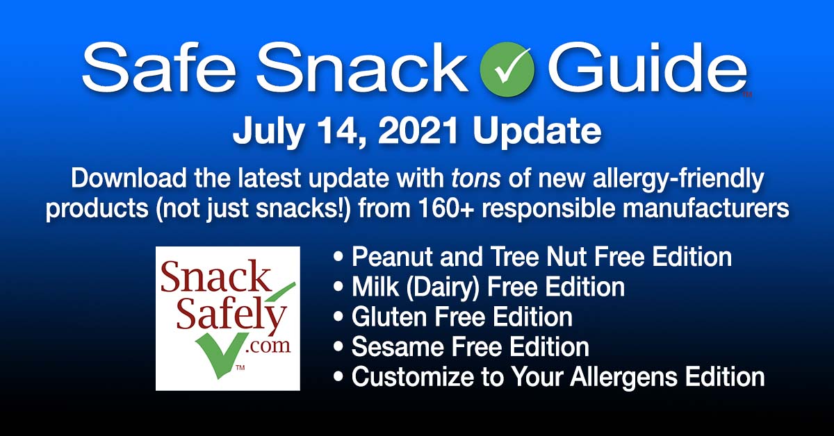 Safe Snack Guide!