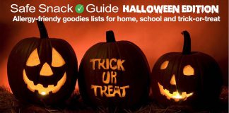 Halloween Editions of the Safe Snack Guide!