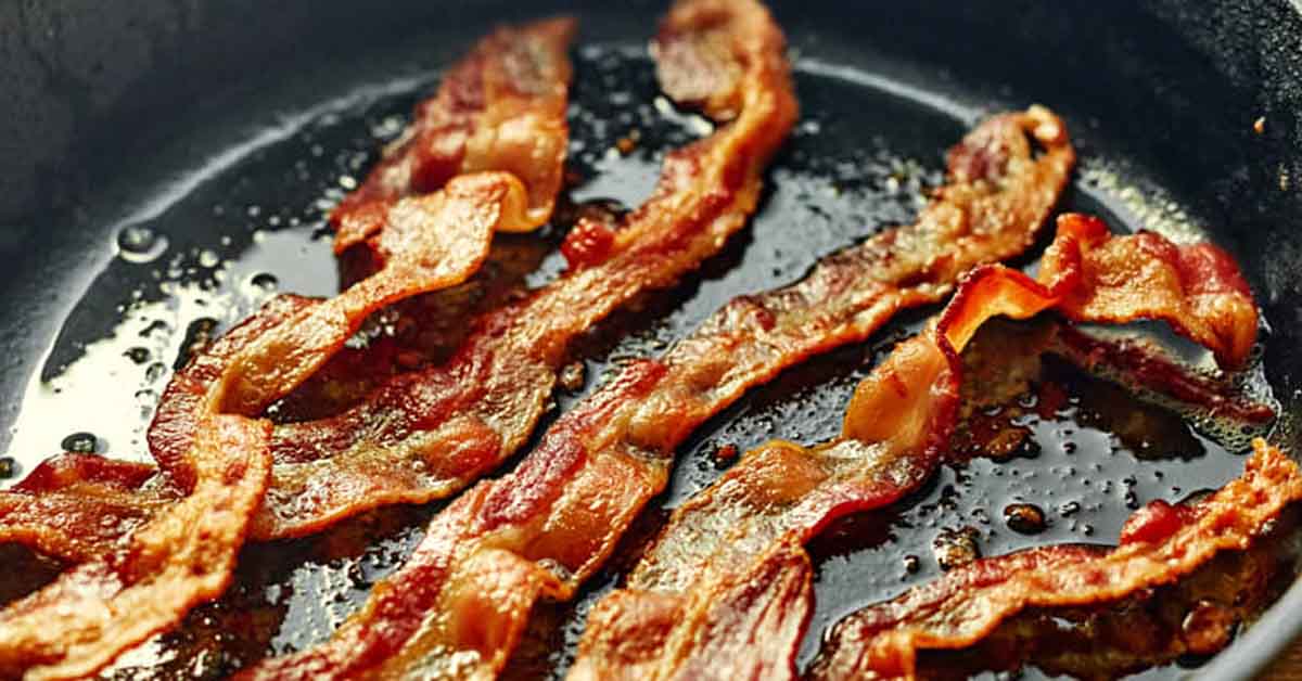 Bacon Frying in the Pan