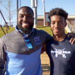 Coach Tariq Caudle and Ray Busby
