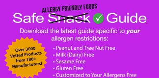 Safe Snack Guide and Allergence Update!