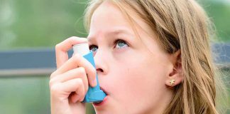 Girl with Inhaler