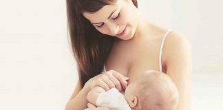 Mother Breastfeeding Child