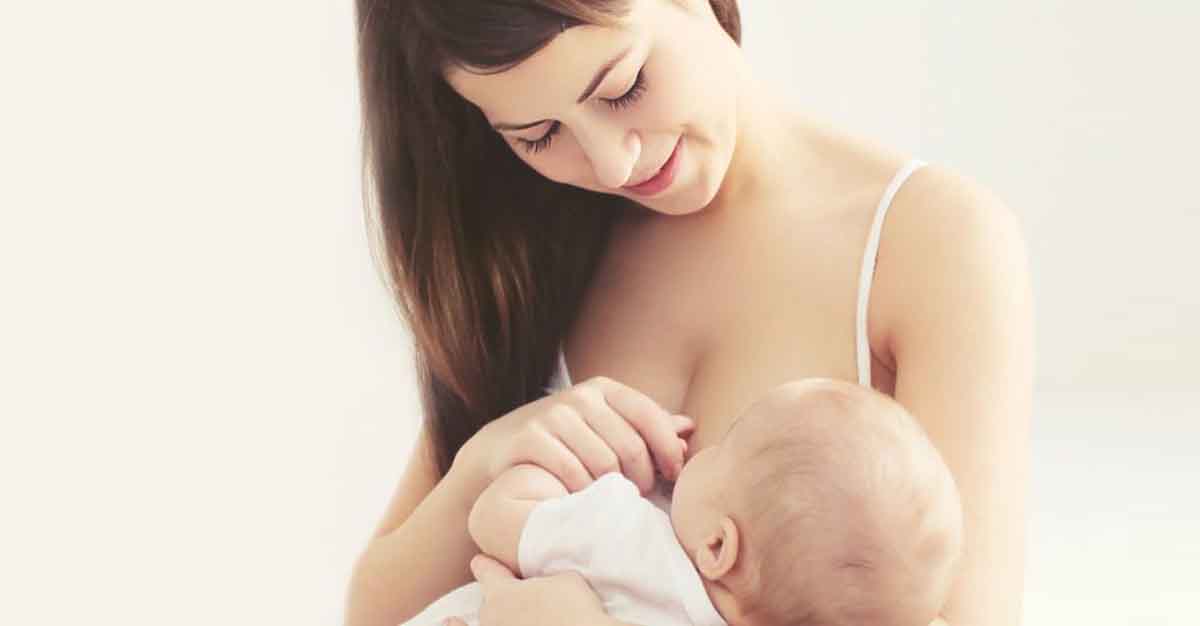 Mother Breastfeeding Child
