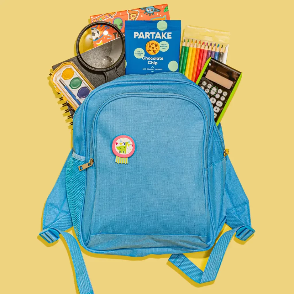 Bookbag with Mini Cookies