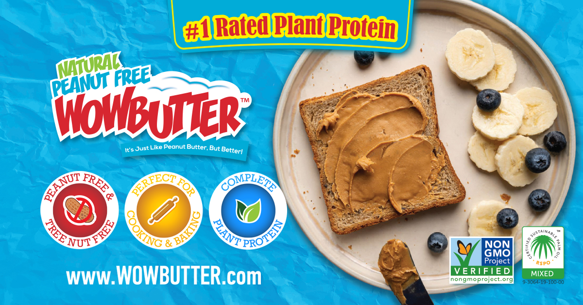 Get your FREE sample of WOWBUTTER!