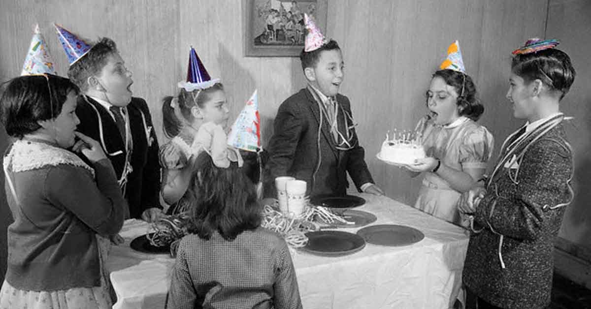 Retro Kid's Birthday Party