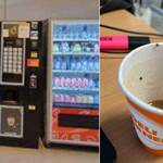 Infested Coffee Machine and Cup