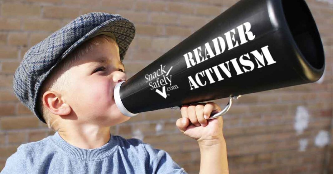 SnackSafely.com Reader Activism