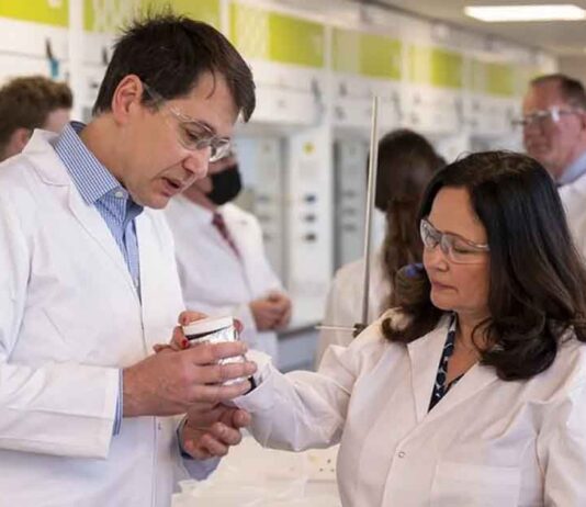 Nadim and Tanya Ednan-Laperouse, parents of Natasha whose foundation is funding the trial