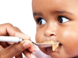 Baby Eating Solid Food