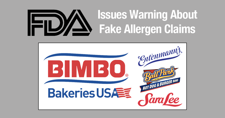 FDA Warns Bimbo, Manufacturer of Sara Lee and Entenmann’s, About Fake ...