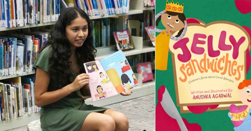 Anushka Agarwal and her book 