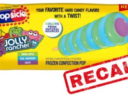 Popsicle Recall